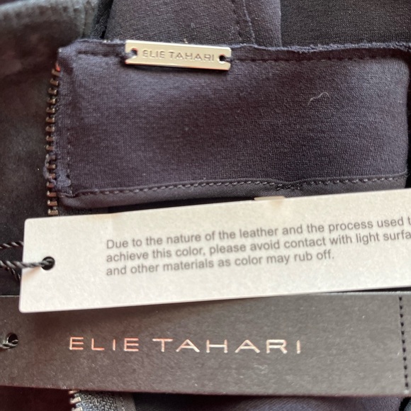 Ellie Tahari Suede Dress - Picture 4 of 11